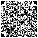 QR code with P F Bonding contacts