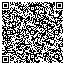 QR code with P R Storage Units contacts