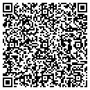 QR code with B & R Moving contacts