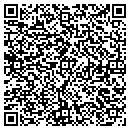 QR code with H & S Installation contacts