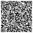 QR code with E & M Towing contacts