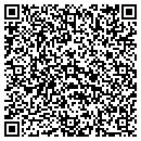 QR code with H E R Realtors contacts