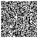 QR code with M B Trucking contacts