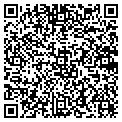 QR code with B P T contacts