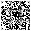 QR code with L V s Excavating contacts