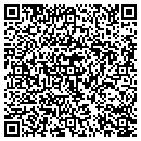 QR code with M Robertson contacts