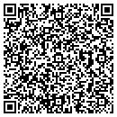 QR code with E & S Lumber contacts
