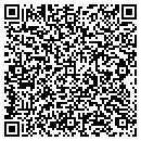 QR code with P & B Service Inc contacts