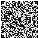 QR code with C & C Carpet contacts