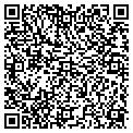 QR code with C & H contacts