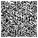 QR code with U V Graphics contacts