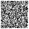 QR code with C C A D contacts