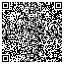 QR code with B & W Upholstery contacts