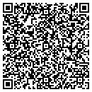 QR code with E & A Billards contacts