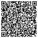 QR code with B&P contacts