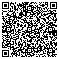 QR code with T & R contacts
