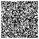 QR code with V & V Custom Tailors contacts