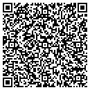 QR code with T & B Studio contacts