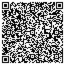 QR code with H & B Masonry contacts