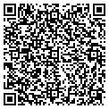QR code with C C X contacts