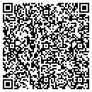 QR code with P&P Vending contacts