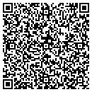 QR code with H & T Moving contacts