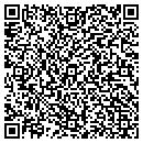 QR code with P & P Plumbing Service contacts