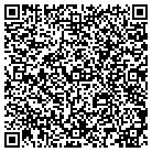 QR code with H & H Seamless Spouting contacts