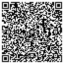 QR code with N V Printing contacts