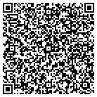 QR code with B B & F Custom Woodworks contacts