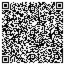 QR code with H & H Grill contacts