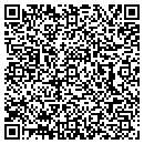 QR code with B & J Marine contacts