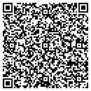 QR code with G M & F Mini Storage contacts