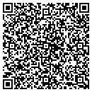 QR code with P Fa Of Ohio Inc contacts