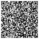 QR code with P O E Excavating contacts