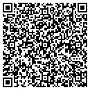 QR code with H & H Block contacts