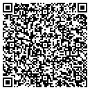 QR code with P & J Arms contacts