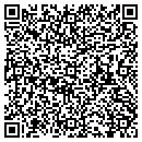QR code with H E R Inc contacts