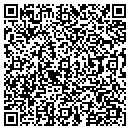 QR code with H W Pedersen contacts