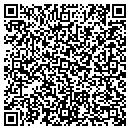 QR code with M & W Silkscreen contacts