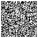 QR code with P B Baseball contacts