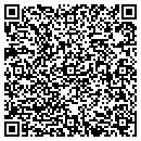 QR code with H & BS Hop contacts