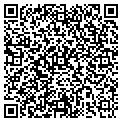QR code with P M Adler MD contacts