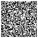 QR code with B & G Vending contacts