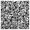 QR code with P A Hoagies contacts
