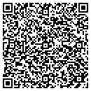 QR code with H & S Excavating contacts