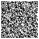QR code with H E Fletcher contacts
