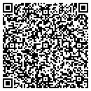 QR code with C & R Door contacts