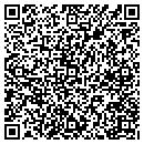 QR code with K & P Sportswear contacts