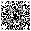 QR code with K & P Mini Storage contacts